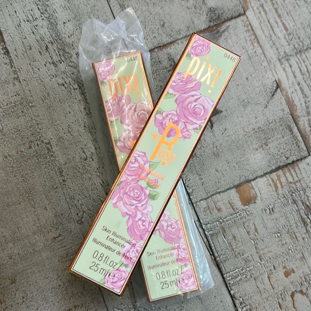 Radiance Perfector Pixi and Rose 2 pack new in boxes skin illumination enhancer